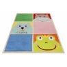 Tapis de chambre tufté main en polyester What's up multicolore vif Tapis de chambre tufté main en polyester What's up multicolore vif