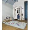 Tapis de chambre tufté main en polyester Happy Me Bleu pastel Tapis de chambre tufté main en polyester Happy Me Bleu pastel