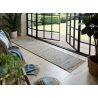 Tapis Indoor/outdoor en jute et coton Asella Kobo bleu Tapis Indoor/outdoor en jute et coton Asella Kobo bleu