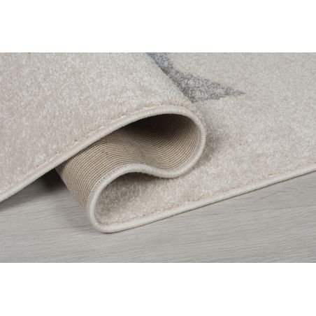 Tapis enfant en polypropylène Nuage bleu Tapis enfant en polypropylène Nuage bleu
