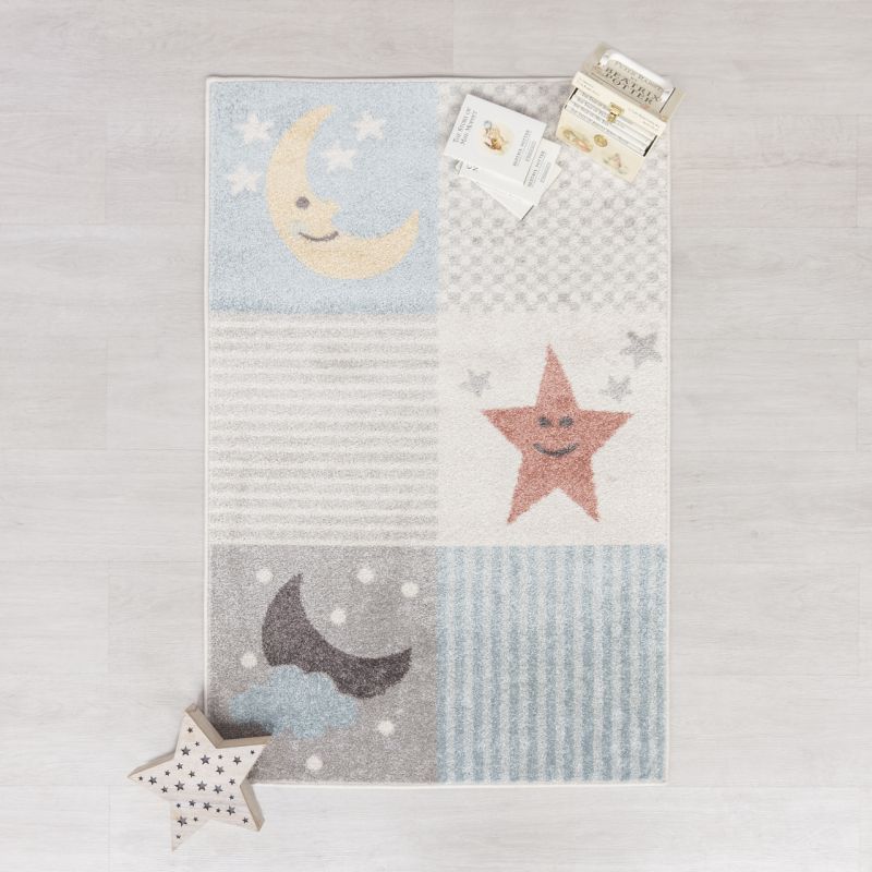 Tapis enfant en polypropylène Dreams multicolore
