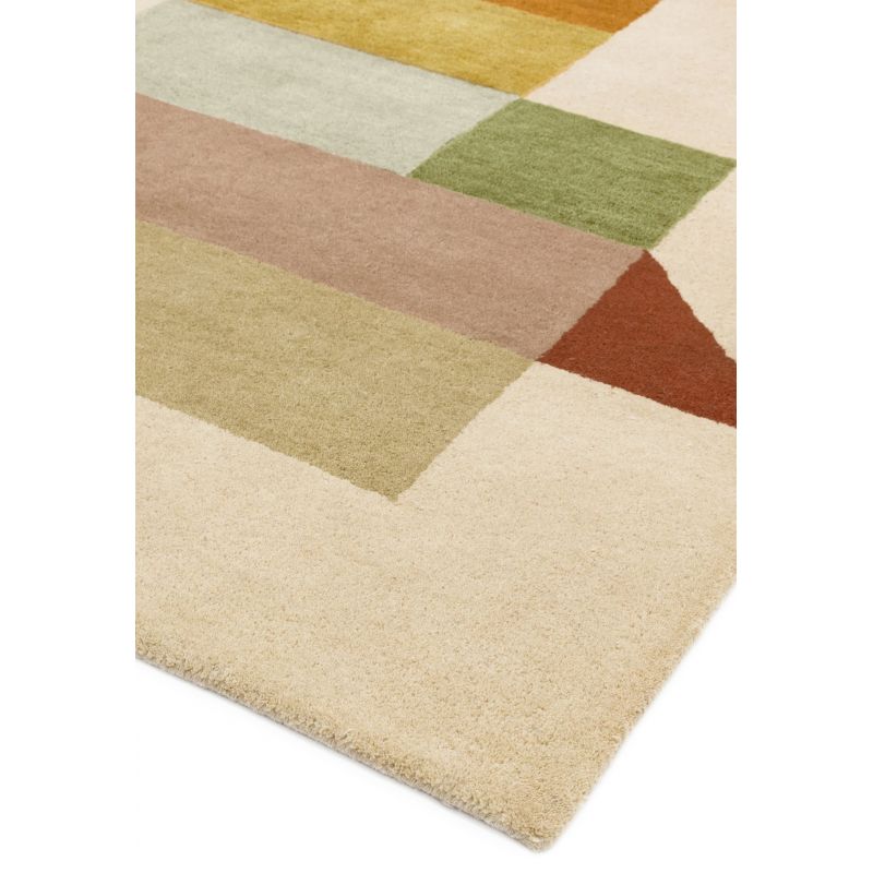 Tapis de salon design pure laine Oleniok contemporain