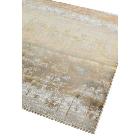Tapis de salon contemporain polyester Angara Dune Or, Beige, Gris Tapis de salon contemporain polyester Angara Dune Or, Beige, Gris