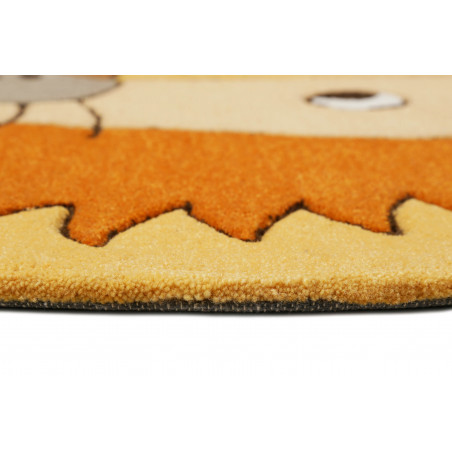 Tapis en polyester tête de lion Tapis en polyester tête de lion