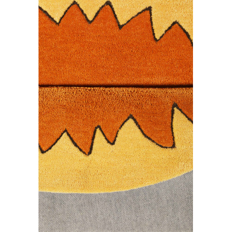 Tapis chambre enfant tête de lion Tapis chambre enfant tête de lion
