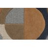 Tapis Design Géométrique Moderno bleu et corail Gigi Tapis Design Géométrique Moderno bleu et corail Gigi