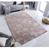 Tapis Design Géométrique Moderno rose poudré Gigi Tapis Design Géométrique Moderno rose poudré Gigi