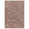 Tapis Design Géométrique Moderno rose poudré Gigi Tapis Design Géométrique Moderno rose poudré Gigi