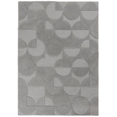 Tapis Design Géométrique Moderno gris Gigi