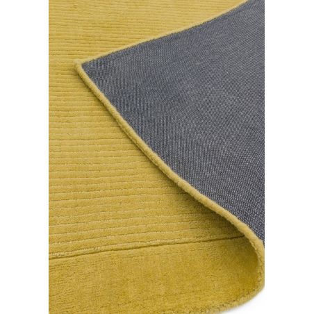 Tapis classique Uni Moutarde en Laine York Tapis classique Uni Moutarde en Laine York