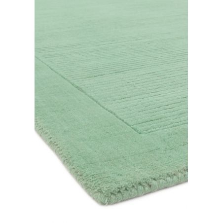 Tapis classique Uni Vert Menthe en Laine York Tapis classique Uni Vert Menthe en Laine York