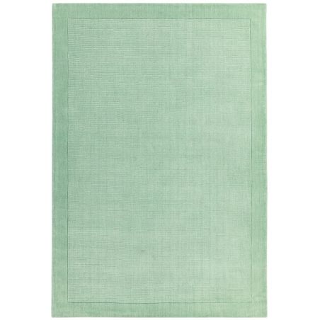 Tapis classique Uni Vert Menthe en Laine York Tapis classique Uni Vert Menthe en Laine York