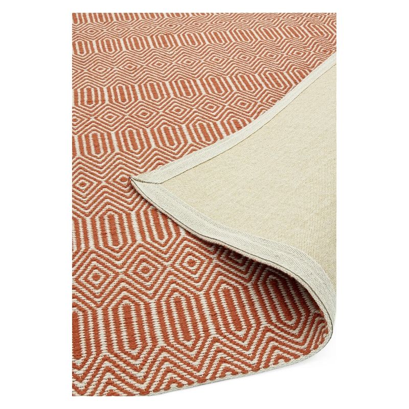 Tapis de salon Tissé orange Graphique