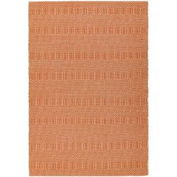Tapis de salon Tissé orange Graphique