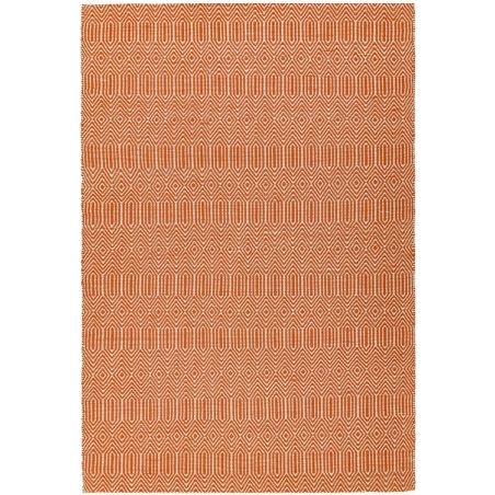 Tapis de salon Tissé orange Graphique