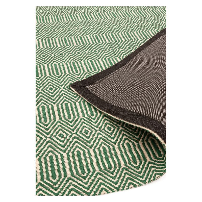 Tapis de salon Tissé vert Graphique 