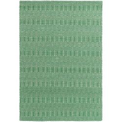 Tapis de salon Tissé vert Graphique