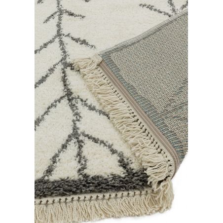 Tapis de style berbère en polypropylène extra doux motif flèches crème et gris Tigre Tapis de style berbère en polypropylène extra doux motif flèches crème et gris Tigre