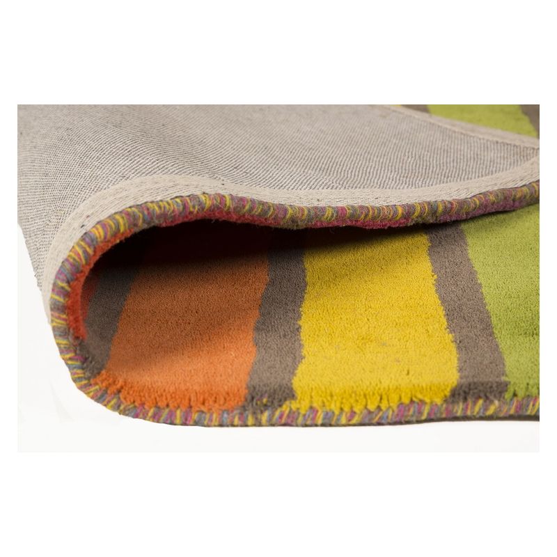 Tapis coloré en pure Laine Multicolore Candy
