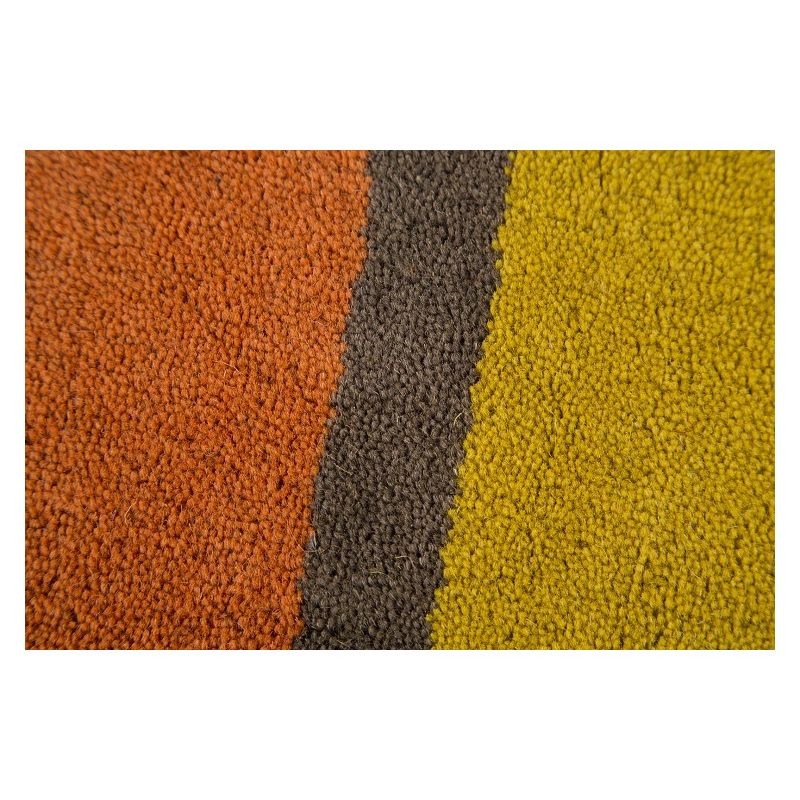 Tapis coloré en pure Laine Multicolore Candy