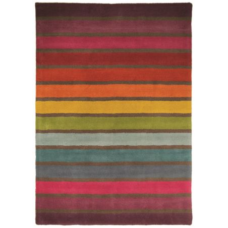 Tapis coloré en pure Laine Multicolore Candy