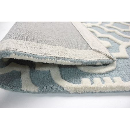 Tapis en Laine Bleu clair Nador Tapis en Laine Bleu clair Nador