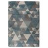 Tapis Design Géométrique Bleu Dakari Nuru Tapis Design Géométrique Bleu Dakari Nuru