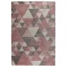Tapis Design Géométrique Rose Dakari Nuru Tapis Design Géométrique Rose Dakari Nuru