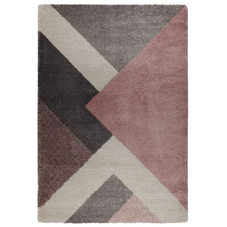 Tapis Design Géométrique Rose Dakari Zula Tapis Design Géométrique Rose Dakari Zula
