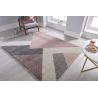Tapis Design Géométrique Rose Dakari Zula Tapis Design Géométrique Rose Dakari Zula