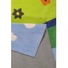 Tapis enfant maison colorée en polyester Tapis enfant maison colorée en polyester