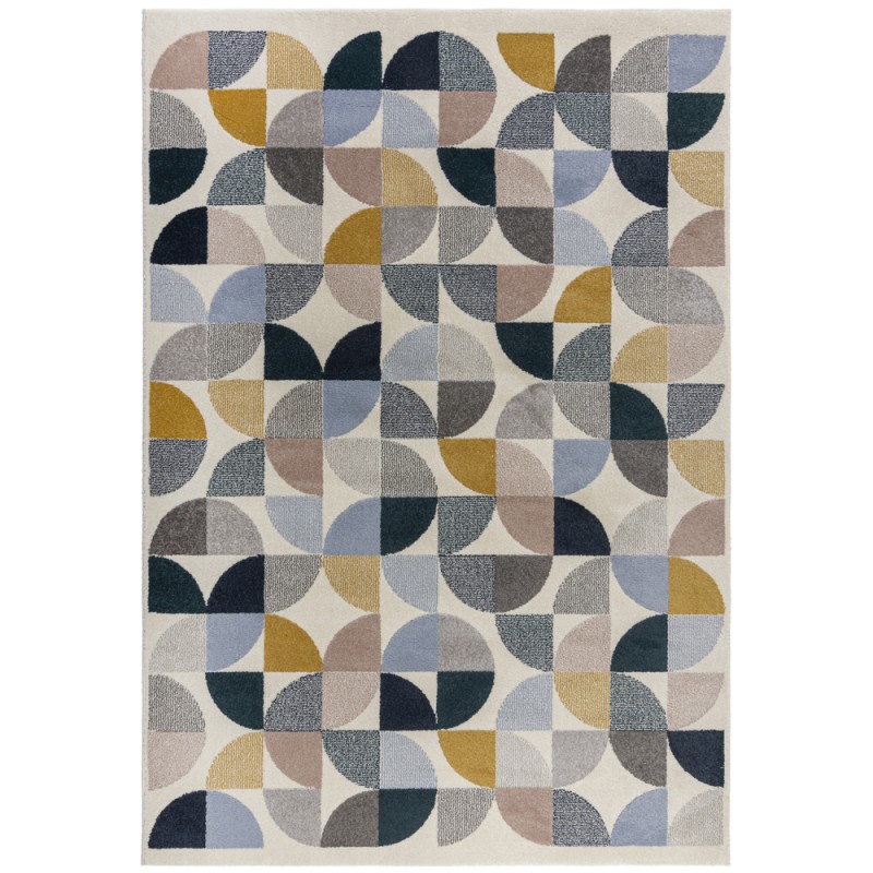 Tapis géométrique pour salon