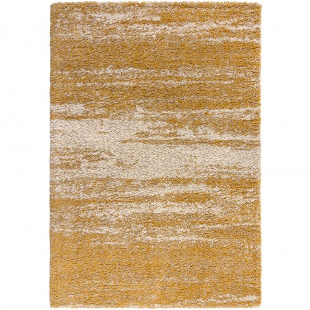 Tapis Design Géométrique ocre Dakari reza ombre Tapis Design Géométrique ocre Dakari reza ombre
