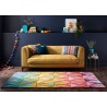 Tapis design rêverie multicolore Tapis design rêverie multicolore