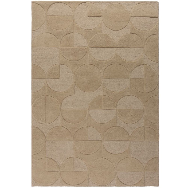 Tapis Design Géométrique Moderno naturel Gigi