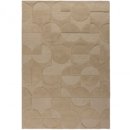 Tapis Design Géométrique Moderno naturel Gigi