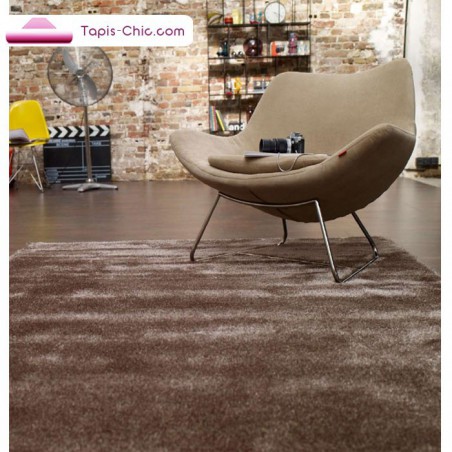 Tapis shaggy chocolat bronze Esprit Home Tapis shaggy chocolat bronze Esprit Home