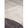 Tapis de salon art déco Alya polyester dessins géométriques en dégradé de gris Tapis de salon art déco Alya polyester dessins géométriques en dégradé de gris