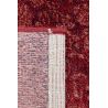 Tapis de salon classique pure laine Uranus rouge motifs floraux ton sur ton Tapis de salon classique pure laine Uranus rouge motifs floraux ton sur ton