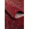 Tapis de salon classique pure laine Uranus rouge motifs floraux ton sur ton Tapis de salon classique pure laine Uranus rouge motifs floraux ton sur ton