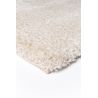 Tapis moderne Alcyone en laine et polyester doux chiné écru et beige