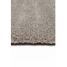 Tapis moderne Alcyone en laine et polyester doux chiné gris souris et beige