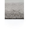 Tapis moderne Alcyone en laine et polyester doux chiné gris et blanc