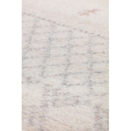 Tapis de salon Jupiter motifs fondus beige en laine et polyester Tapis de salon Jupiter motifs fondus beige en laine et polyester