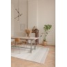 Tapis de salon Jupiter motifs fondus beige en laine et polyester Tapis de salon Jupiter motifs fondus beige en laine et polyester