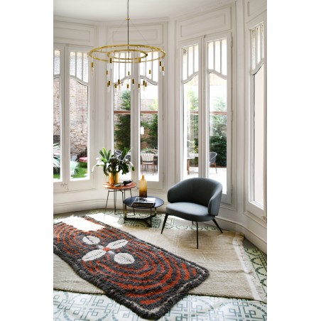 Tapis en laine et coton Cowrie Bracelet par Lorena Canals Tapis en laine et coton Cowrie Bracelet par Lorena Canals