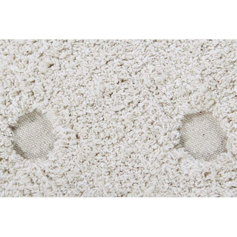 Tapis Pine cone ivoire