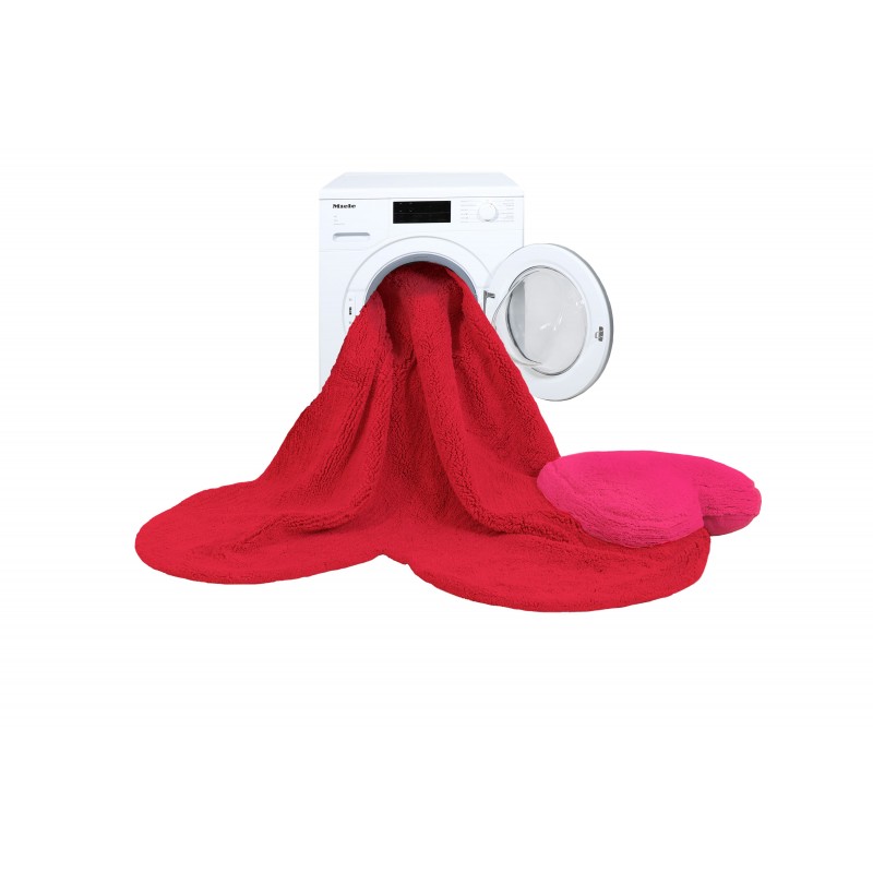 Le tapis Puffy Agatha est lavable en machine et facile d'entretien