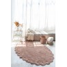 Tapis chmbre d'enfant rose pastel