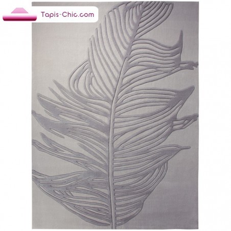Tapis Feather Gris par Esprit Home Tapis Feather Gris par Esprit Home
